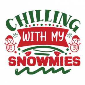Chilling With My Snowmies 01 T-Shirt