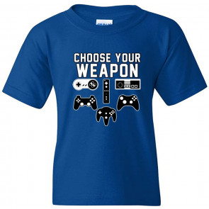 Choose Your Weapon Gaming Console Gamer T-Shirt