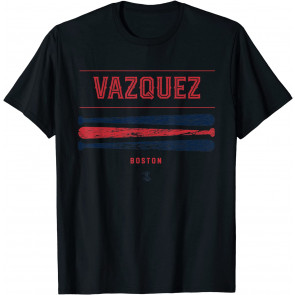 Christian Vazquez Vintage Baseball Bat Gameday T-Shirt