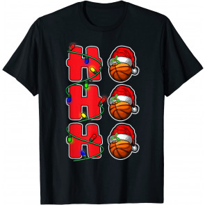 Christmas Basketball Ho Ho T-Shirt