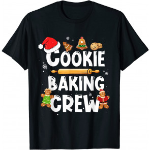 Christmas Cookie Baking Crew T-Shirt