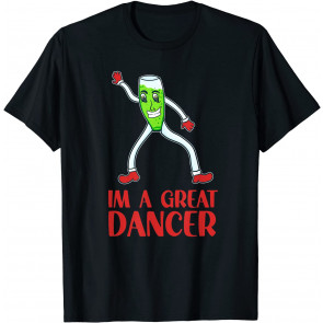 Christmas Dancing Cocktail Lover Mixed Drink Xmas Drinking T-Shirt