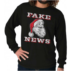 Christmas Fake News Santa Claus T-Shirt