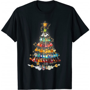 Christmas Guitar Tree - Guitar Gifts - Teacher & Musician T-Shirt
