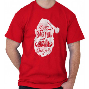 Christmas Happy Bag Full Of Swag Day Graphic T-Shirt