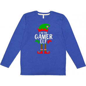 Christmas I'm The Gamer Elf Cute Elf Hat And Elf T-Shirt