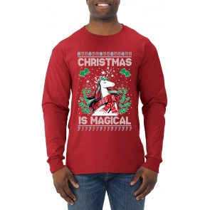 Christmas Is Magical Unicorn Christmas T-Shirt