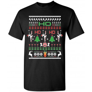 Christmas Pole Dancers DT T-Shirt