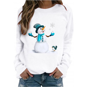 Christmas Tops Printed Tshirts T-Shirt