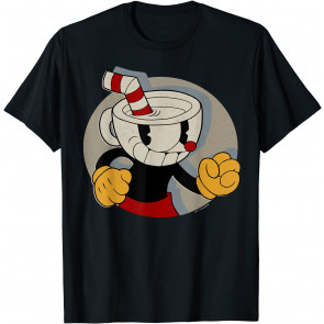 Circle Shadow Portrait Video Game T-Shirt