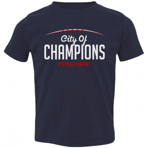 City Of Champions England Fans Little Kids Girls Boys Toddler T-Shirt
