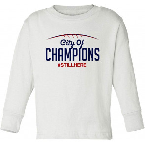 City Of Champions England Fans Little Kids Girls Boys Toddler T-Shirt