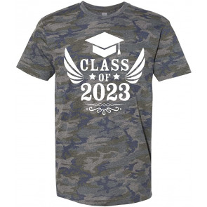 Class Of 2023 With Graduation Cap And Wings T-Shirt