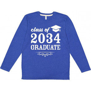 Class Of 2034 Graduate With Graduation Cap T-Shirt