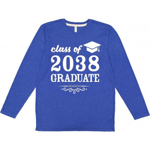Class Of 2038 Graduate With Graduation Cap T-Shirt
