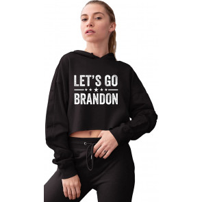 Classy Let's Go Brandon Cropped T-Shirt