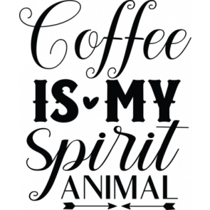 Coffee Is My Spirit Animal 774 T-Shirt