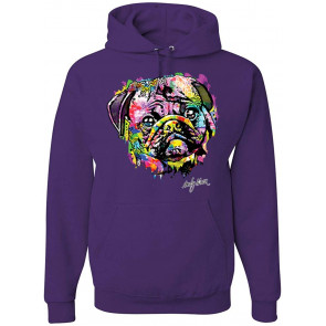 Colorful Rainbow Cute Pug Animal Lover T-Shirt