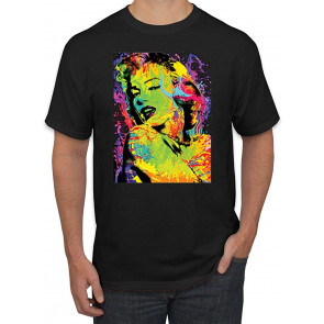 Colorful Woman Marilyn Monroe Pop Culture T-Shirt