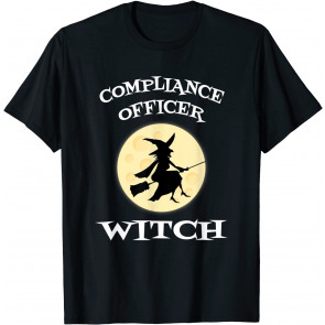 Compliance Officer Witch Halloween Costume  T-Shirt