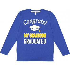 Congrats My Grandson Graduated With Cap T-Shirt
