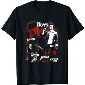 Contrast Group Collage T-Shirt