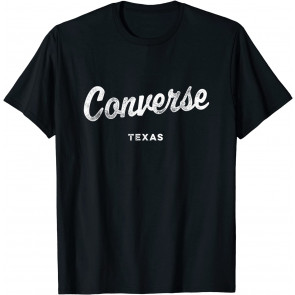 Converse Texas TX Vintage Athletic Sports Script T-Shirt