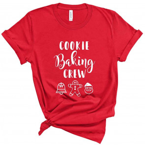 Cookie Baking Crew. Funny Christmas. Soft And Comfortable T-Shirt
