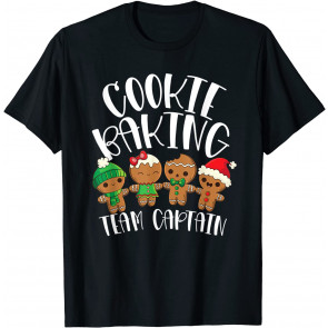 Cookie Baking Team Captain Christmas Bakers Gingerbread Gift T-Shirt