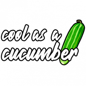 Cool As A Cucumber  Funny Tshirt