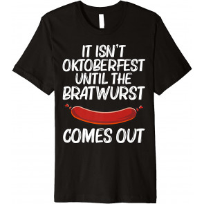 Cool Bratwurst For Men Women Wurst Chopped Meat German Food T-Shirt