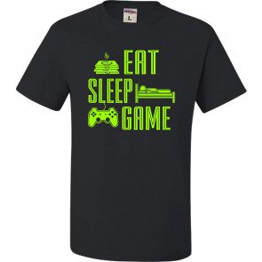 Cool Eat Sleep Game T-Shirt