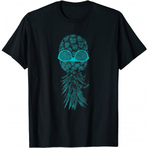 Cool Upside Down Pineapple With Sunglasses Swinger Gifts T-Shirt