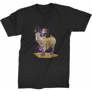 Corgi Riding The Llama Express T-Shirt