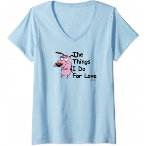 Courage The Cowardly Dog For Love T-Shirt
