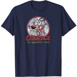 Courage The Cowardly Dog Vintage Courage T-Shirt