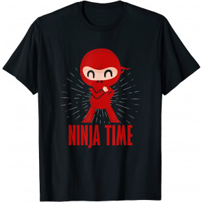 Crazy Ninja Time Gift For Big Ninjas & Kids Ninja Fighter T-Shirt