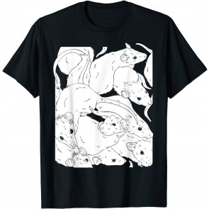 Creepy Cute Rat King I Wicca Witch T-Shirt