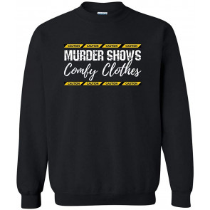 Crime TV Show Murder Shows & Comfy Clothes T-Shirt