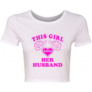 Crop Top Ladies Keep Calm And Nurse On T-Shirt