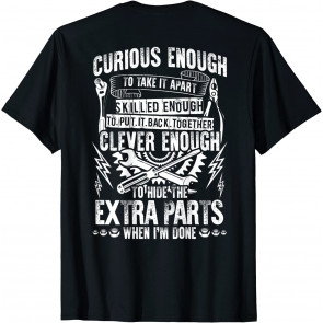 Curious, Skilled And Clever - T-Shirt