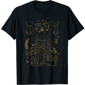 Cute Cottagecore Mushroom Grunge Aesthetic Witchy Vintage T-Shirt