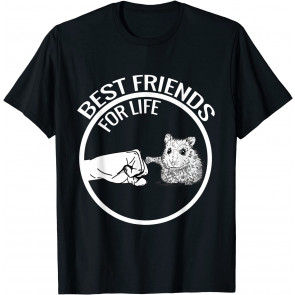Cute Hamster Best Friends For Life T-Shirt