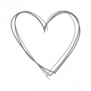 Cute Heart Sketch Tee T-Shirt