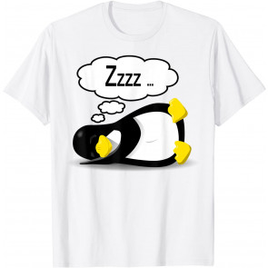 Cute Penguin Pajama Sleep T-Shirt