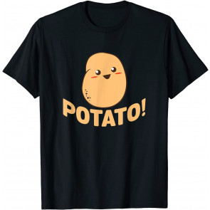 Cute Potato Smiling T-Shirt