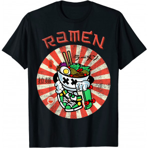 Cute Ramen Skater T-Shirt