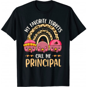 Cute Thanksgiving Principal T-Shirt