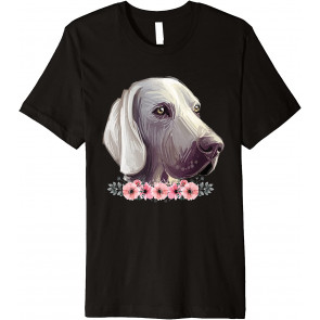 Cute Weimaraner Dog Animal Pet Gifts T-Shirt