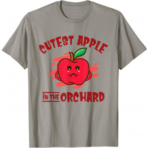 Cutest Apple In The Orchard Fruitarians Apple Harvest Fruits T-Shirt